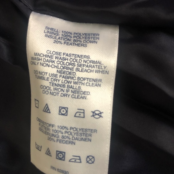 Lands’ End Floral Winter Down Puffer Floral Vest - Picture 7 of 7